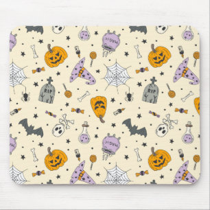 Tapis De Souris Cute Motif Halloween
