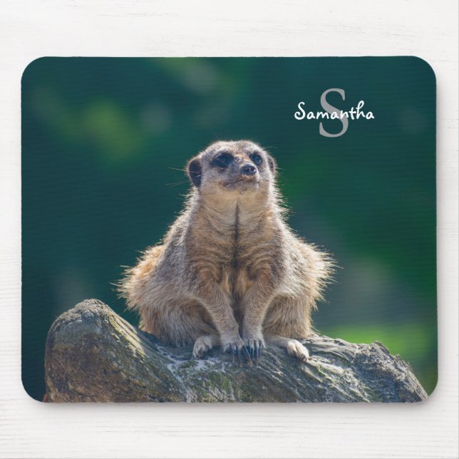Tapis De Souris Cute Petit Meerkat Mouse mat (Devant)