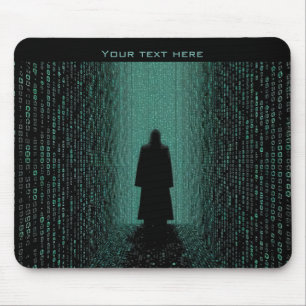 Tapis De Souris Cyber Matrix Corridor – Monde Numérique