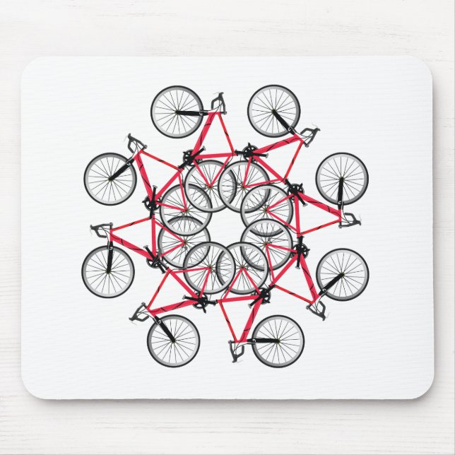 Tapis De Souris Cycle de bicyclette (Devant)