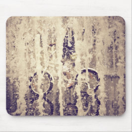 Tapis De Souris Cyclisme sous la pluie
