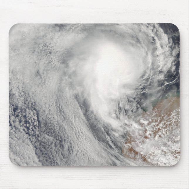 Tapis De Souris Cyclone tropical Melanie au large de l'Australie (Devant)