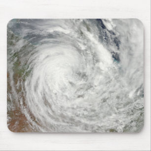 Tapis De Souris Cyclone tropical Yasi au-dessus de l'Australie 2