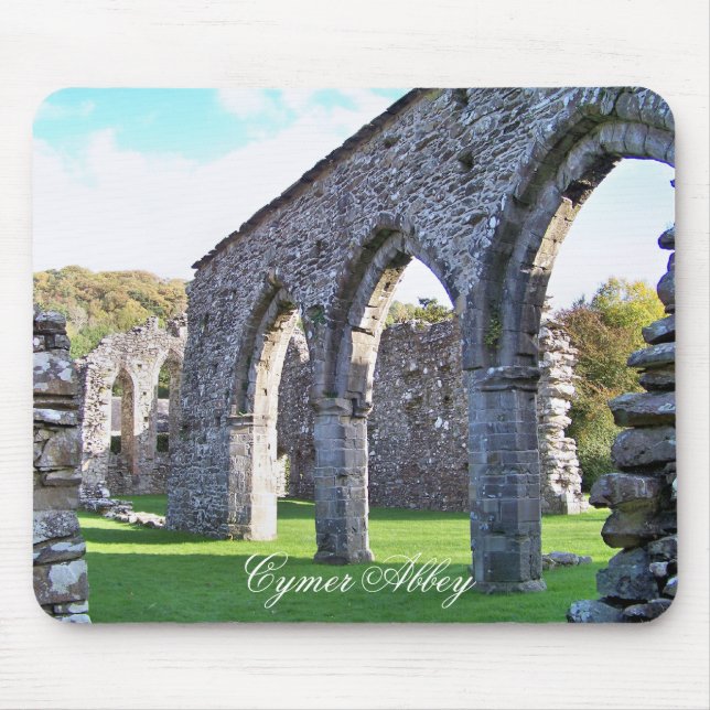 TAPIS DE SOURIS CYMER ABBEY WALES (Devant)