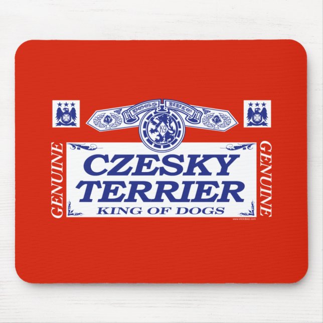 Tapis De Souris Czesky Terrier (Devant)