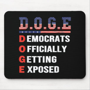Tapis De Souris D.o.g.e Doge Département de l'efficacité gouvernem