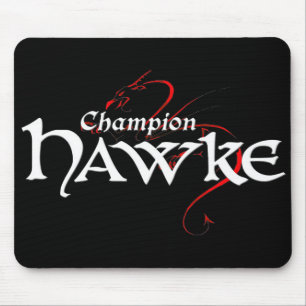 Tapis De Souris DA2 - Champion HAWKE - mousepad (foncé)