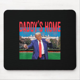 Tapis De Souris Daddys Accueil Trump Pink Trump 2024 Reprendre l'A