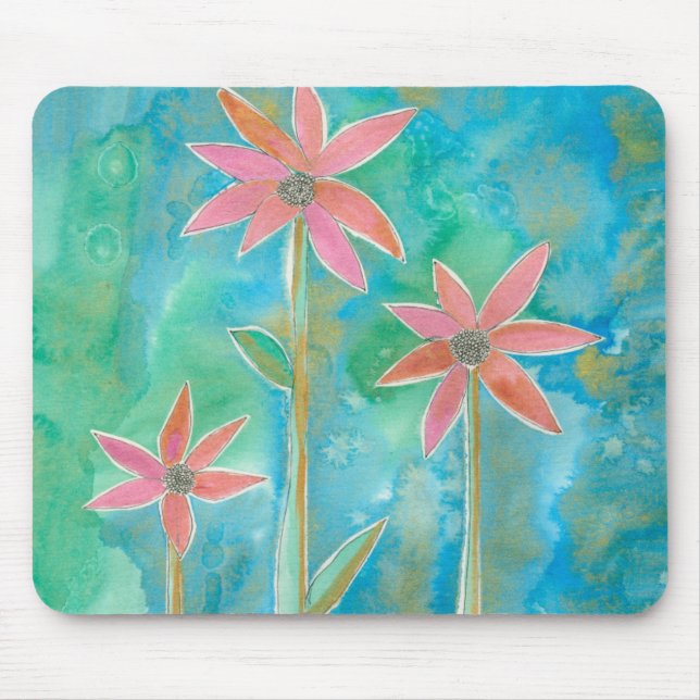 Tapis De Souris Dainty Daisies III (Devant)