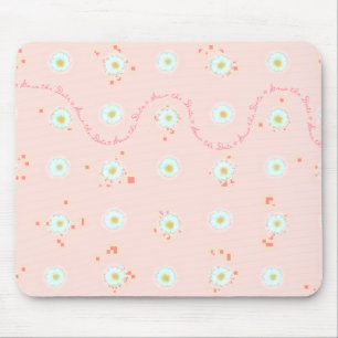 Tapis De Souris Daisies Enregistrer la date