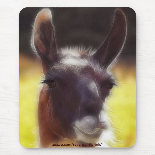 Tapis De Souris Dalaï-Lama Fun Animal Mousepad (Devant)