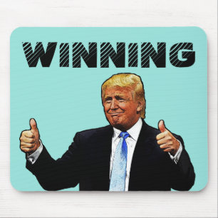 TAPIS DE SOURIS DALD TRUMP GAGNANT LA SOURIS