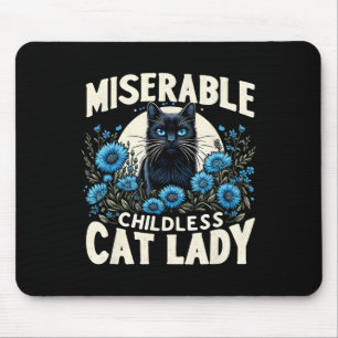 Tapis De Souris Dames Misérable Chat Enfant Lady Us Election Da