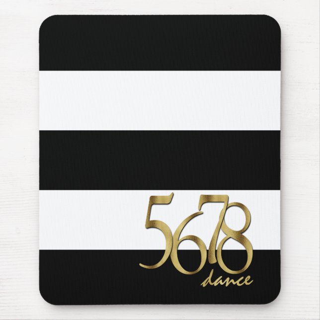 Tapis De Souris Dance moderne Tempo Count et Motifs (Devant)