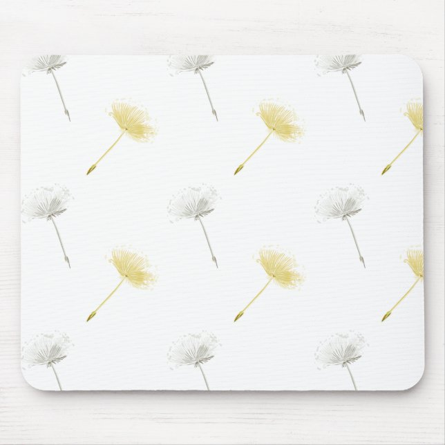 Tapis De Souris Dandelion Flowers (Devant)