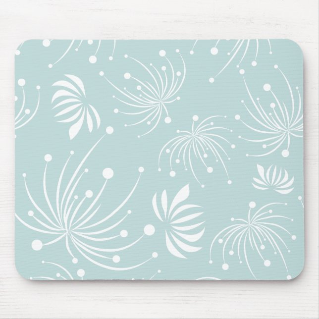 Tapis De Souris Dandelions Abstraits Mousepad (Devant)