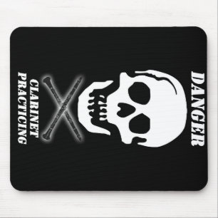 Tapis De Souris DANGER - Pratique Clarinet