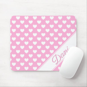 Tapis De Souris Dani - Modèle de nom personnalisé, rose pastel