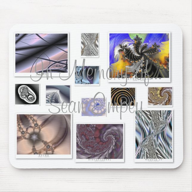 Tapis De Souris Dans la mémoire du mousepad (Devant)