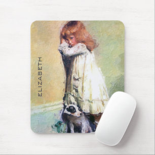 Tapis De Souris Dans la peinture à l'huile vintage de déshonneur