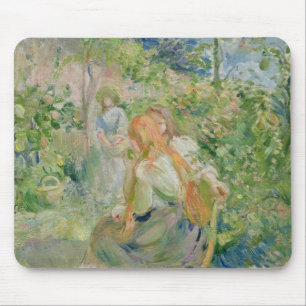 Tapis De Souris Dans le jardin au Roche-Plat, 1894