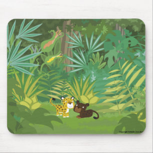 Tapis De Souris Dans le mousepad de jungle
