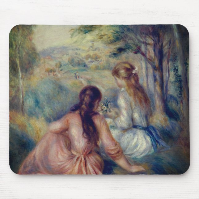 Tapis De Souris Dans le pré de Renoir (Devant)