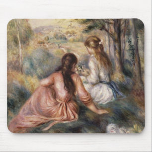Tapis De Souris Dans le pré par Pierre-Auguste Renoir