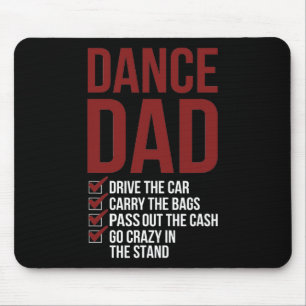 Tapis De Souris Danse Cousin Leopard Danser Maman Vie Filles Femme