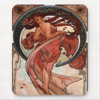 Tapis De Souris Danse d'Alfons Mucha