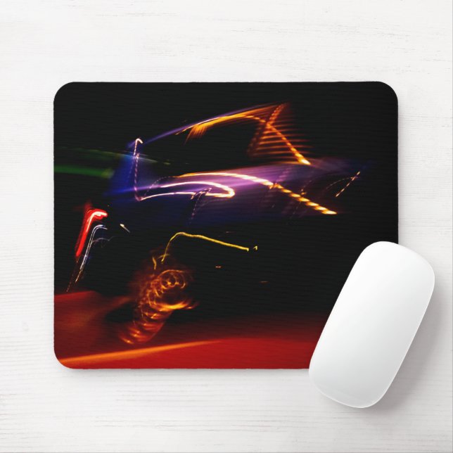 Tapis De Souris danse de voiture violette (Avec souris)