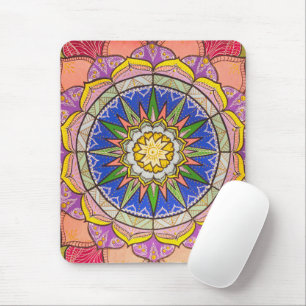 Tapis De Souris Danse joyeuse Mandala Mousepad tendance