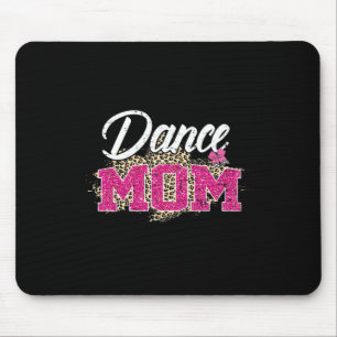 Tapis De Souris Danse Maman Leopard Drôle Danser Fête des mères