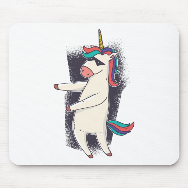 Tapis De Souris Danse Unicorne Floss (Devant)