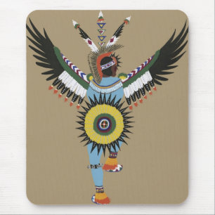 Tapis De Souris Danseur-Mousepad de Natif américain