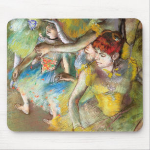 Tapis De Souris Danseurs de ballet sur scène par Degas