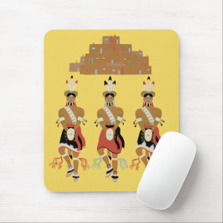 Tapis De Souris Danseurs de tortues Pueblo Mousepad