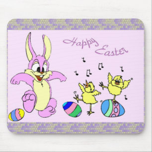 Tapis De Souris Danseurs Pâques Mousepad