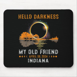 Tapis De Souris Darkness My Old Friend Total Eclipse 2024 Indiana