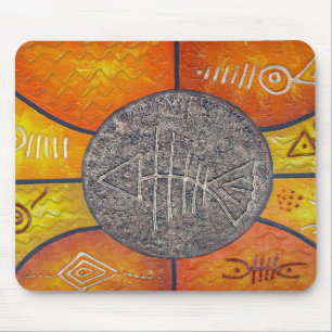 Tapis de souris d'art de la République Dominicain