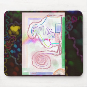 Tapis de souris d'art impressionniste époustouflan