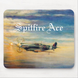Tapis de souris d'as de Spitfire