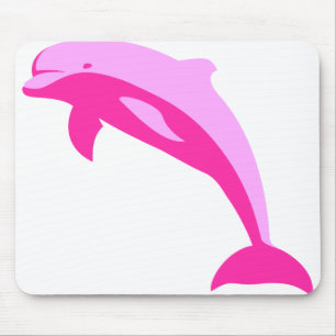 Tapis De Souris Dauphin rose