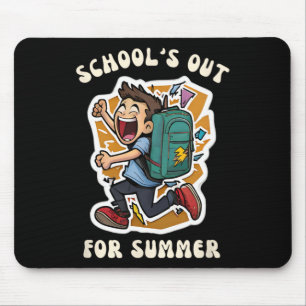 Tapis De Souris Day Of School - Funny School's Out For Summer Teac