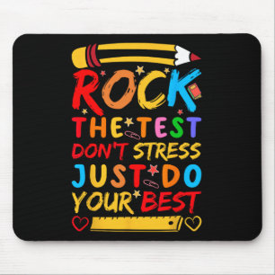 Tapis De Souris Day Rock Le Test Funky Enseignant Test Ex