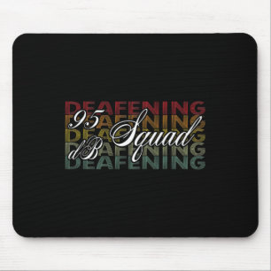 Tapis De Souris Db Squad Signal À Main Langue Audience Perte Sensi