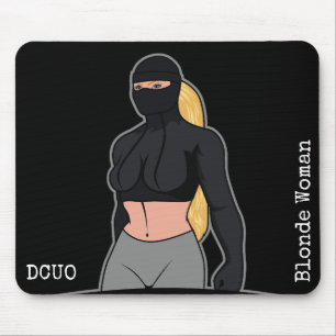 Tapis De Souris DCUO Blonde Woman Mousepad