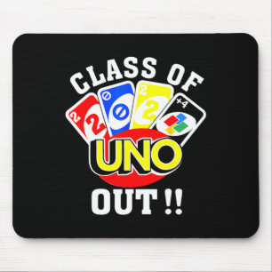 Tapis De Souris De 2024 Uno Out Senior 2024 Enseignant De Graduati