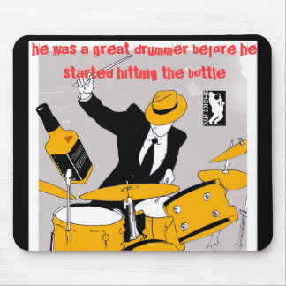 Tapis de souris de batteur