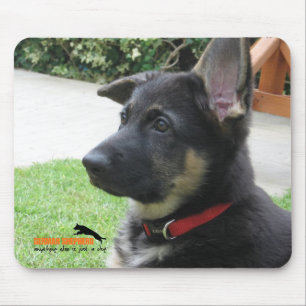 Tapis de souris de berger allemand